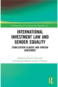 International Investment Law and Gender Equality