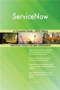 ServiceNow A Complete Guide - 2020 Edition