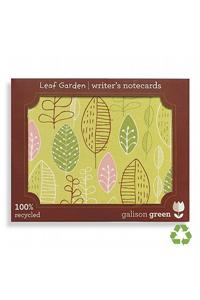 Leaf Garden Writer's Notecards