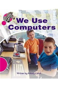 Spotty Zebra Pink B Ourselves - Using Computers (x6)