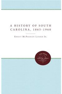 History of South Carolina, 1865-1960