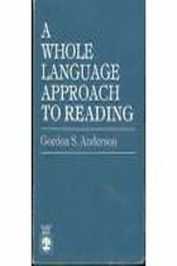 Whole Language Approach to Reading