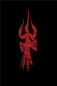 Divine Trishul And Damru Lord Shiva Notebook
