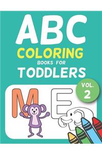 ABC Coloring Books for Toddlers Vol.2