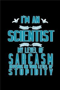 I'm a scientist. My level of sarcasm depends on your level of stupidity