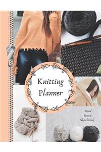Knitting Planner Mood Board Sketchbook