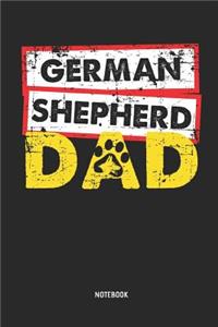German Shepherd Dad Notebook