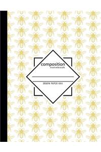 Composition Notebook Graph Paper 4x4