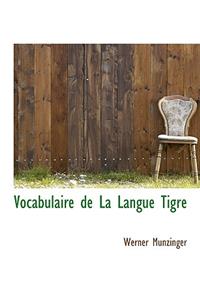 Vocabulaire de La Langue Tigr