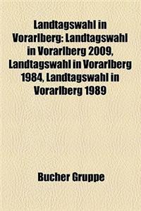Landtagswahl in Vorarlberg