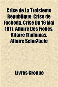 Crise de La Troisieme Republique