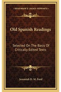 Old Spanish Readings