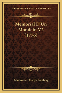 Memorial D'Un Mondain V2 (1776)