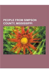 People from Simpson County, Mississippi