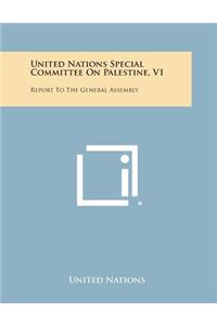 United Nations Special Committee on Palestine, V1