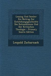 Lessing Und Semler