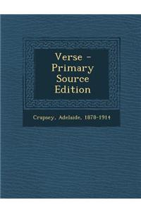 Verse - Primary Source Edition