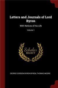 Letters and Journals of Lord Byron