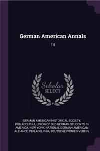 German American Annals: 14