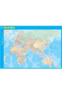 World Map Sparkcharts