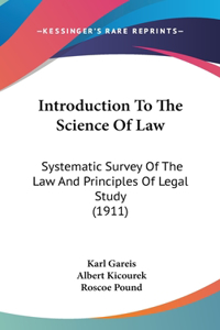 Introduction To The Science Of Law
