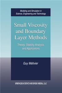 Small Viscosity and Boundary Layer Methods