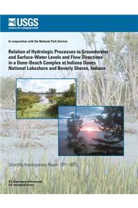 Relation of Hydrologic Processes to Groundwater and Surface-Water Levels and Flow Directions in a Dune-Beach Complex at Indiana Dunes National Lakeshore and Beverly Shores, Indiana