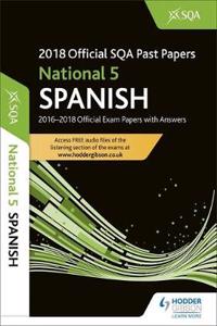 National 5 Spanish 2018-19 SQA Past Papers with Answers