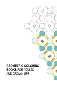 Geometric Coloring Books for Adults and Grown Ups