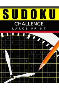 Sudoku Challenge Large Print