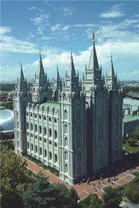Mormon Temple in Salt Lake City Utah Journal