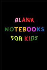 Blank Notebooks For Kids
