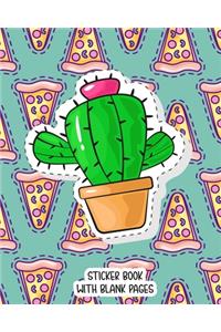 Sticker Book With Blank Pages