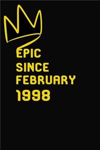 Epic Since February 1998
