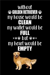 Without Golden Retriever My House Would Be Clean