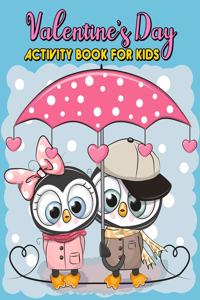 Valentine's Day Activity Book For Kids