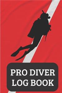 Pro Diver Diev Diving Log Book - Dive Scuba Diving, 100 Dives