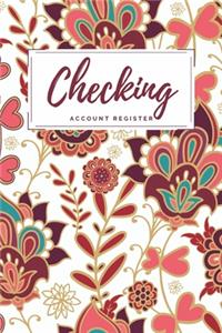 Checking Account Register