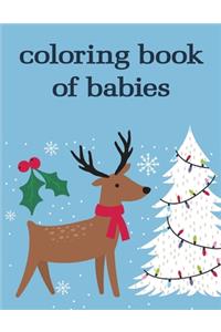 coloring book of babies