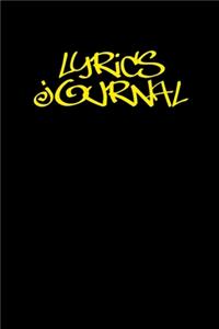 Lyrics Journal