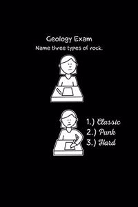 Geology exam