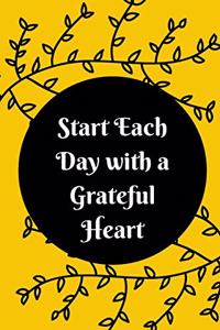 Start Each Day with a Grateful Heart