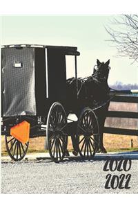 2020-2022 Three 3 Year Planner Amish Monthly Calendar Gratitude Agenda Schedule Organizer