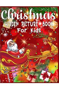 Christmas Hidden Picture Book For Kids