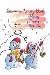Snowman Activity Book