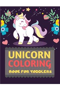 Unicorn Coloring Book For Toddlers