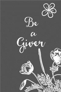 Be a Giver