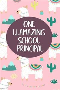 One llamazing School Principal