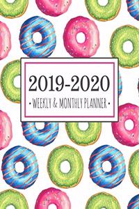2019-2020 Weekly & Monthly Planner