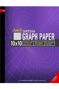 Simply 10x10 Graph Paper